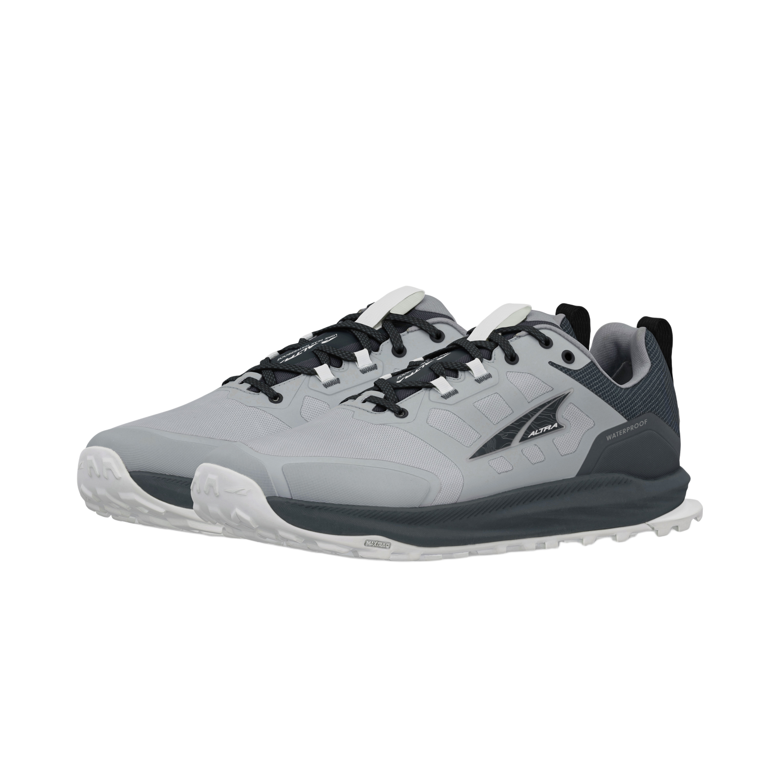 Men's Lone Peak 9 Waterproof Low Gray - ver - 5