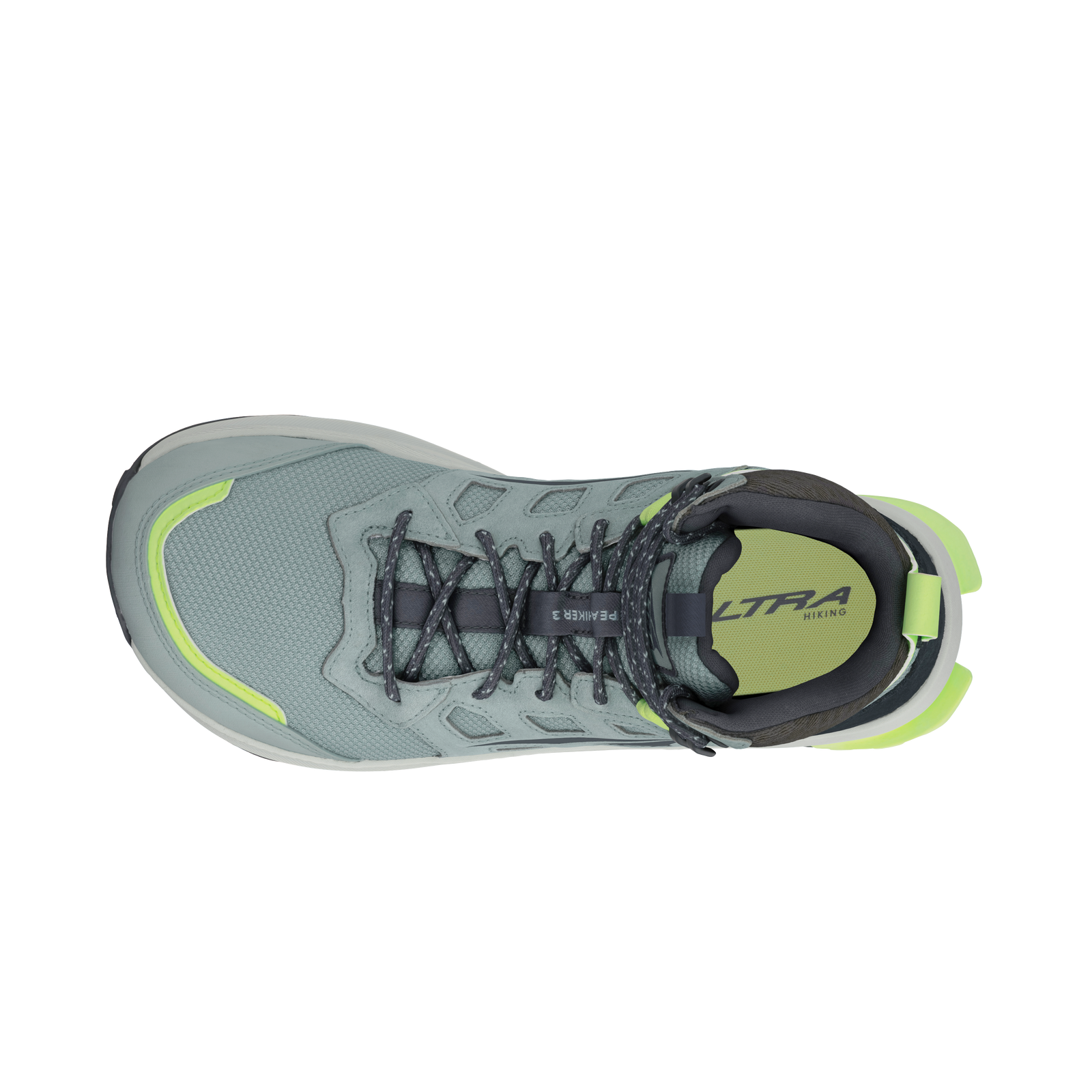 Women's Lone Peak Hiker 3 Gray/Green - ver - 3