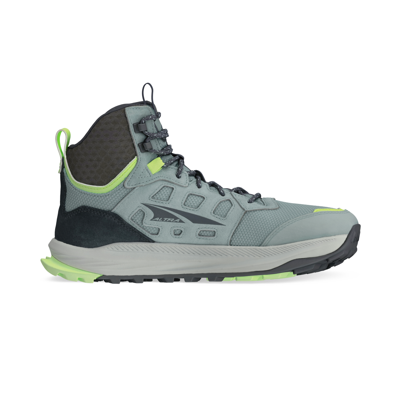 Women's Lone Peak Hiker 3 Gray/Green - ver - 4