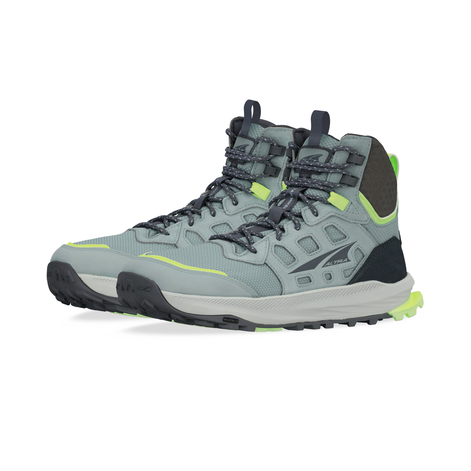Women's Lone Peak Hiker 3 Gray/Green - ver - 5