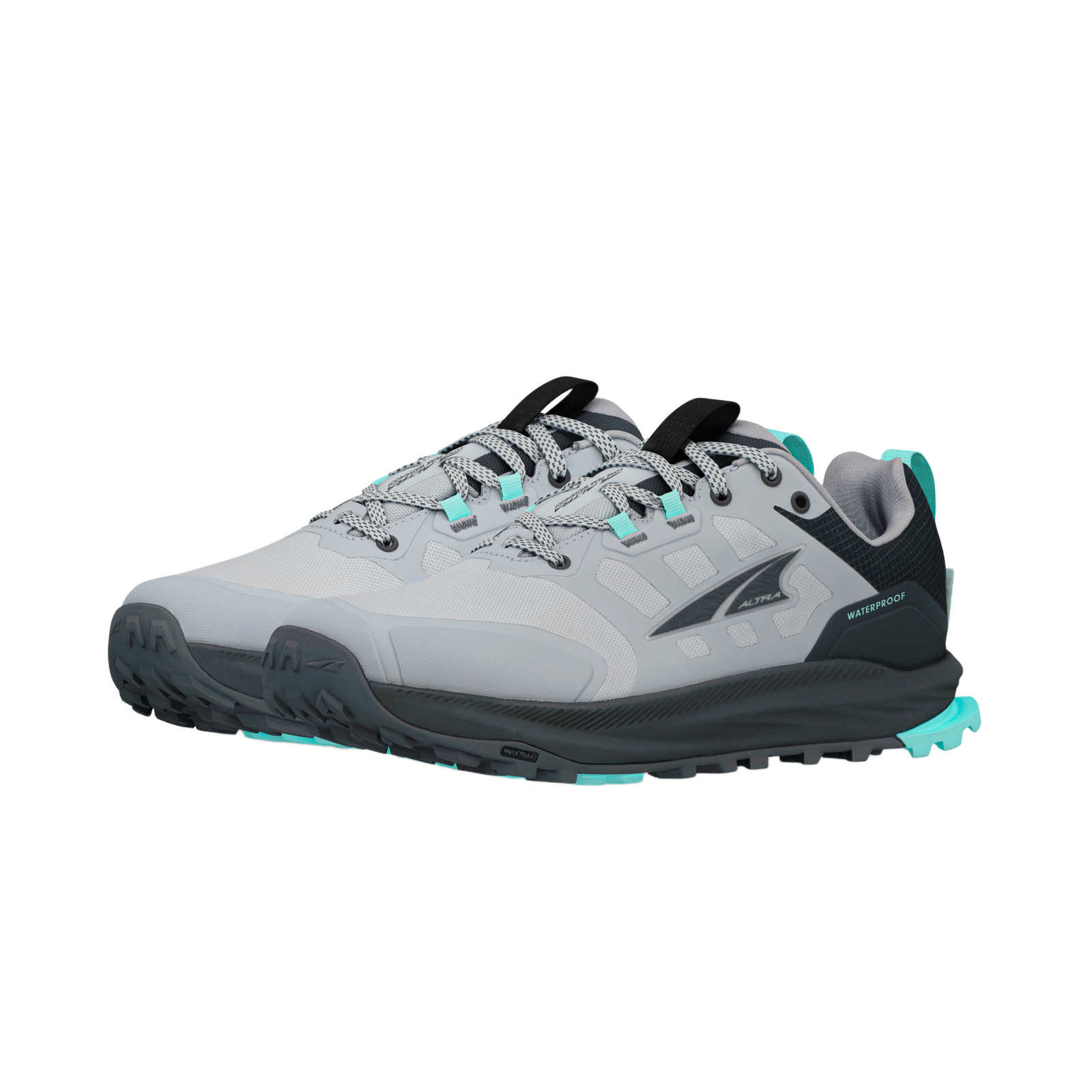 Women's Lone Peak 9 Waterproof Low Black/Gray - ver - 5