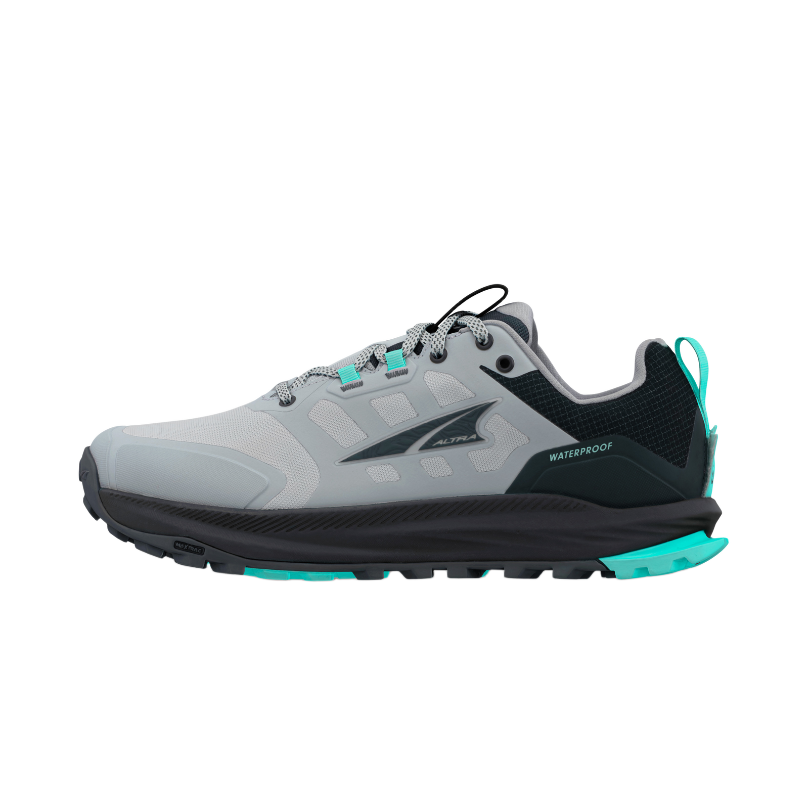 Women's Lone Peak 9 Waterproof Low Black/Gray - ver - 1