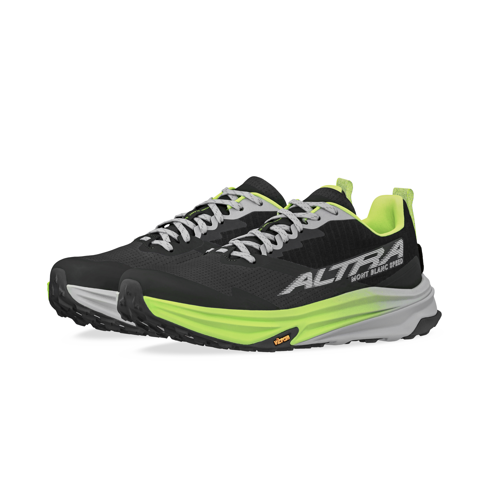 Men's Mont Blanc Speed Black/Lime - ver - 5