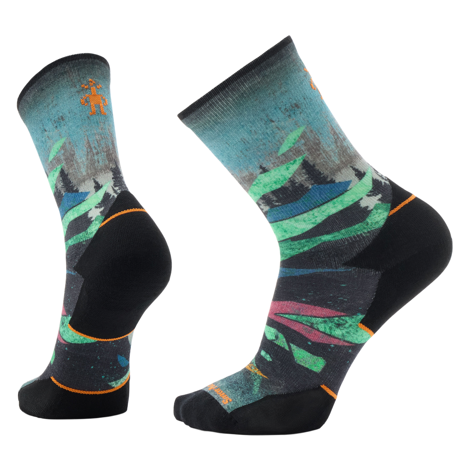 Cold Weather Run Altra Print Crew Socks  - voir - 1